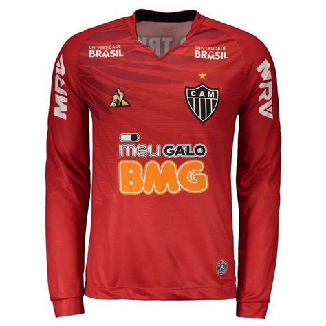 Atlético mineiro 2015 primeira camisa tamanho m feminina. Camisa Le Coq Sportif Atletico Mineiro Goleiro II 2019 ...