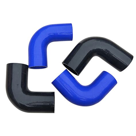 Silicone Rubber Heater Air Radiator Hoses Reinforced 90 Degree Elbow