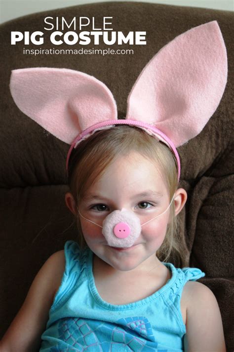 Simple And Affordable Diy Pig Costume Inspiration Made