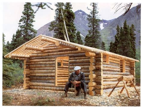 How To Build A Log Cabin From Scratch And By Hand Adorable Living