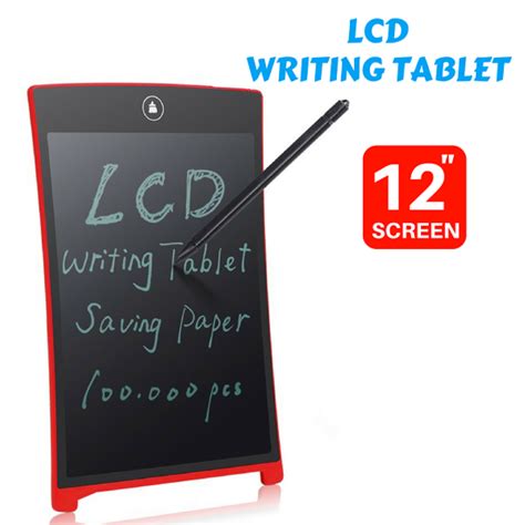 Let them create amazing drawings, that glow in the dark, with this special led the magic led drawing board is made out of a blend of durable plastic and cardboard materials, allowing it to be light weight and durable up to. Gex 12 inch e-Writer LCD Writing Drawing Tablet Pad Memo