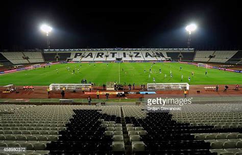 Partizan Belgrade Stadium Photos And Premium High Res Pictures Getty
