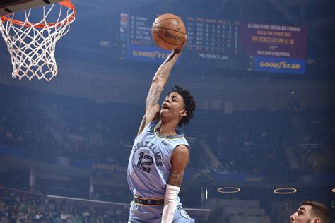 High Flying Ja Morant Leading Candidate For Nba Rookie Of Year
