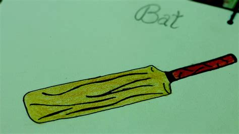 Cricket Bat Sketch At Explore Collection Of