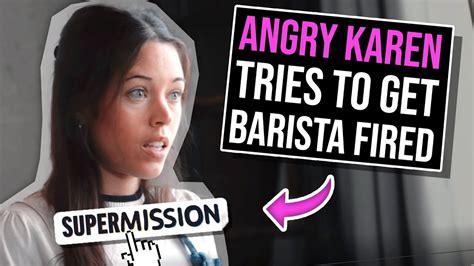 Angry Karen Wants To Get Barista Fired For Mixing Up Order 😡 I
