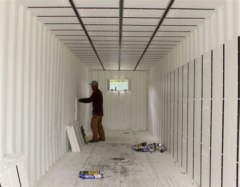 Shipping Containers Insofast Continuous Insulation Panels Container