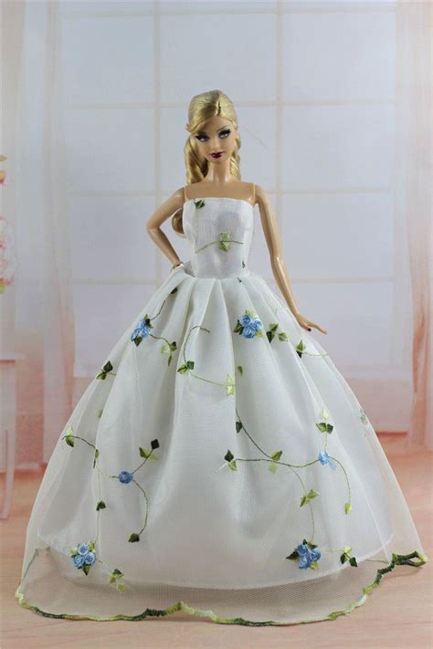 Handmade 4 Pcs Fashion Princess Pary Dressclothesgown For Barbie Doll S222 Ebay Dresses