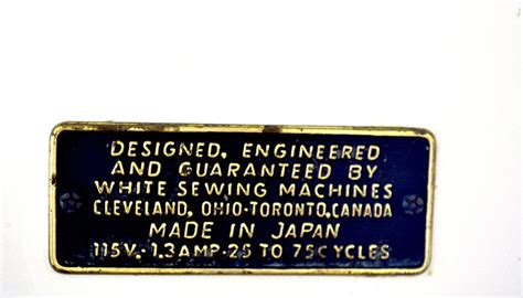 How To Find The Age Of White Sewing Machines Our Pastimes