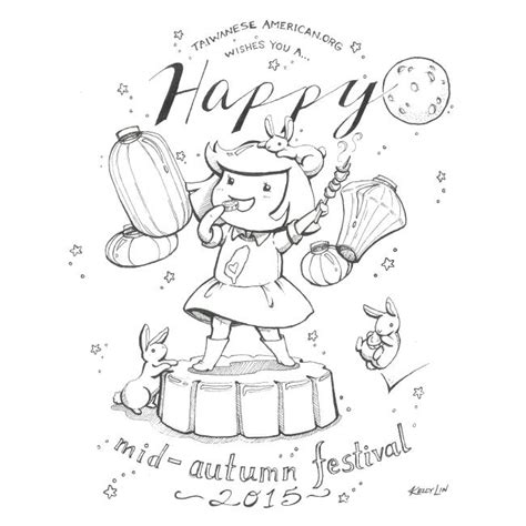 Collection Of Funny Pictures Of Coloring Mid Autumn Festival For Kids