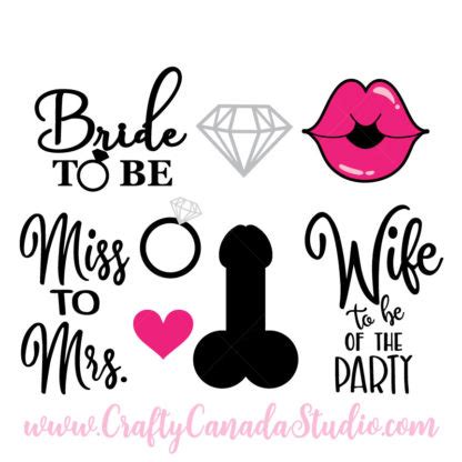 Bachelorette Party SVG Bundle - Crafty Canada Studio