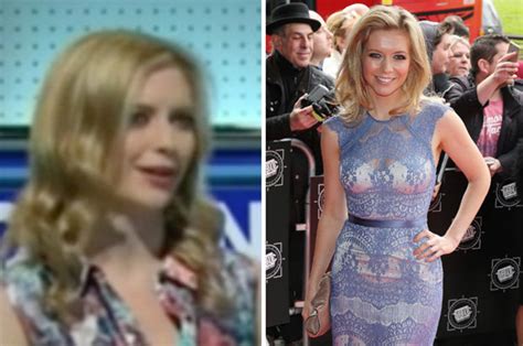 countdown s rachel riley teases cleavage flash in low cut dress daily star