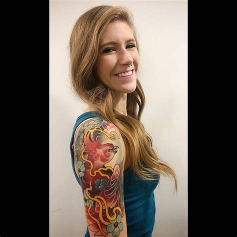 phoenix with a complex palette 20 phoenix tattoos that show off a woman s inner