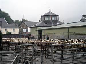 Rhayader Livestock Market © Row17 Geograph Britain And Ireland