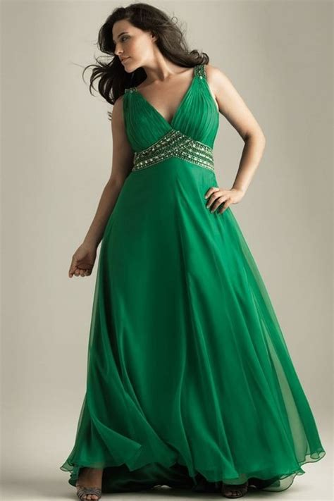 Check out our emerald green plus size dress selection for the very best in unique or custom, handmade pieces from our dresses shops. emerald green pleated beaded chiffon satin a-line plus ...