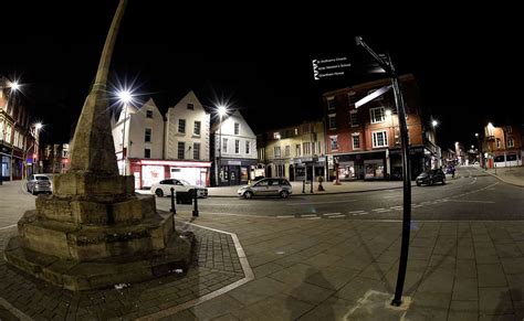 Coronavirus Video And Photos Show An Eerily Quiet Grantham Town Centre