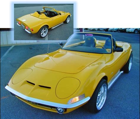 70 Opel Gt Convertible Conversion Opel Classic Cars Roadsters