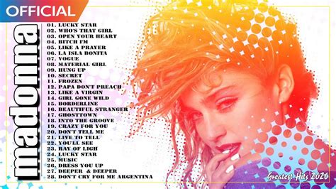 Madonna Greatest Hits Full Album Best Songs Of Madonna Nonstop