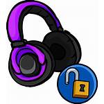 Purple Headphones Penguin Clipart Wikia Wiki Fandom