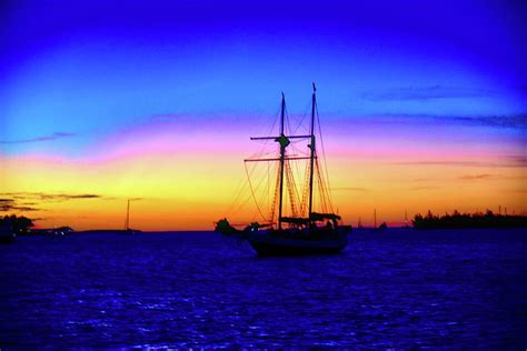 Sunset Sail Key West Photograph By Cornelia Dedona