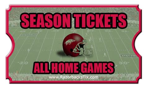 2019 2020 arkansas razorbacks football schedules: 2020 Arkansas Razorbacks Season Football Tickets