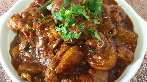 Making sure everything is evenly coated. Black Pepper Chicken Masala. - YouTube