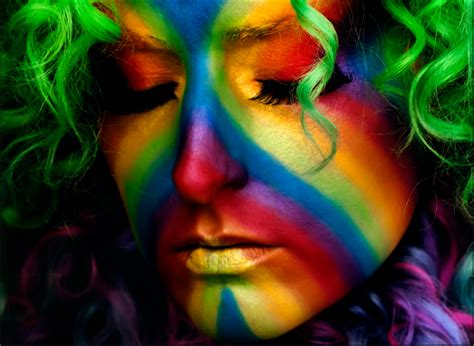 Face Painting Rainbow Face Paint Rainbow Face Body Painting
