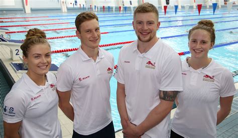 Team England Announces First Swimmers On The Plane For 2018