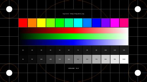 Test Pattern 5 1920×1080 Projection Design Bootcamp
