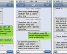 10 Caught Cheating Text Messages That Will Make You Cringe