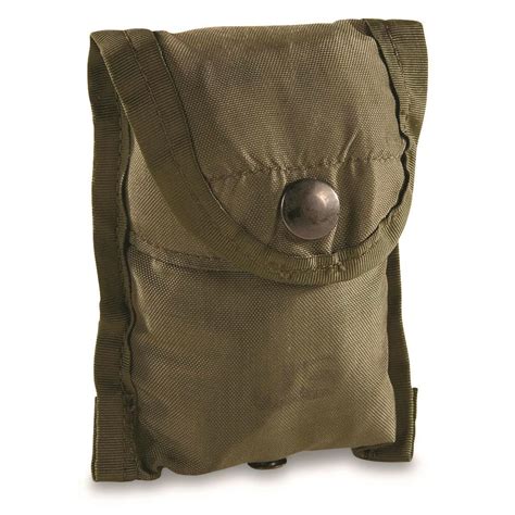U S Military Surplus Compass Flash Bang Pouches Pack Like New Mag Pouches At