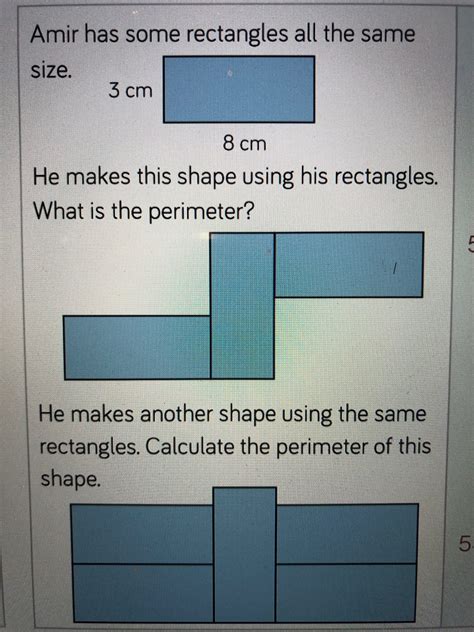 Calculating The Perimeter Of Rectilinear Shapes Stanborough Primary Babe
