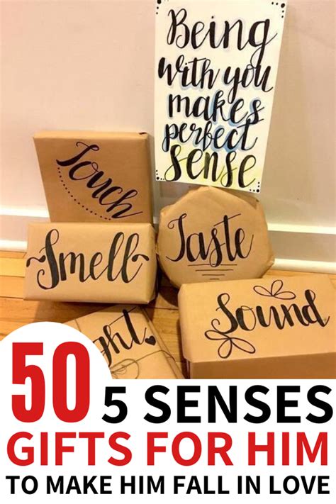 5 Senses Gifts For Him 2023 That He Will Actually Want Romantic