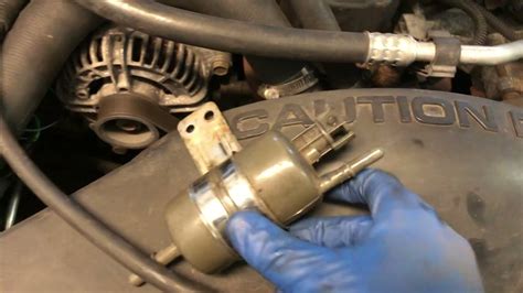 How To Replace Fuel Filter Jeep Grand Cherokee WJ YouTube