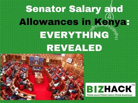 Senator Salary And Allowances In Kenya Revealed Bizhack Kenya