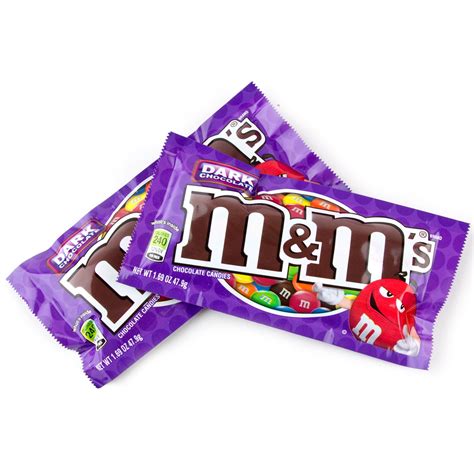 Mandm Dark Chocolate 24ct Chocolate Mini Packs Bulk Chocolate Oh