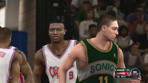 Press here to show the game. NBA Live 95 (Remake Series) Sonics VS Clippers (CPU vs CPU ...