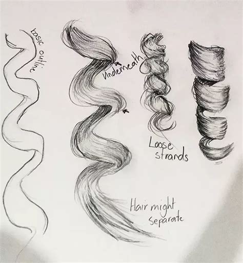 how to draw curls how to draw hair curly hair drawing how to draw curls