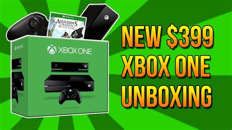 Amazing New 399 Xbox One Unboxing No Kinnect Version Youtube
