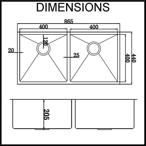 How to measure kitchen sink drain size. Image result for undermount sink sizes METRIC | Kitchen ...