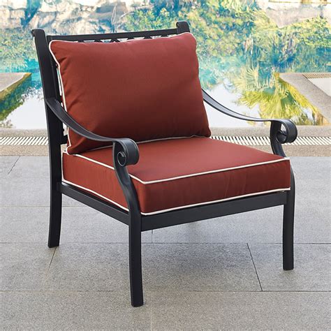Crosley Portofino Cast Aluminum Arm Chairs Set Of 2 Charcoal Black