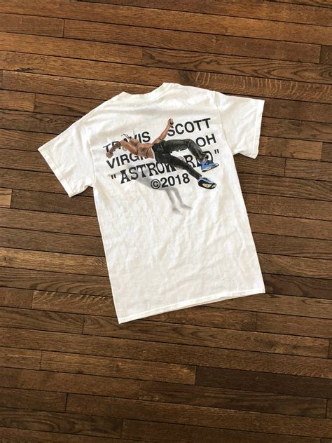 Travis Scott Travis Scott X Off White Tee ️🧊🥣 Jordan Astroworld Rodeo Htx