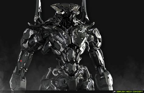 Zbrush Mech Concept Tutorial Zbrushcentral