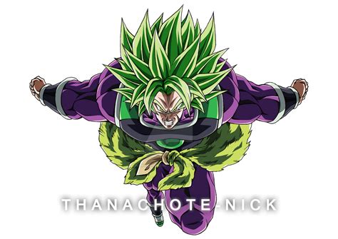 Broly Full Power Ssj Controlled Dbs Color 1 By Thanachote Nick On