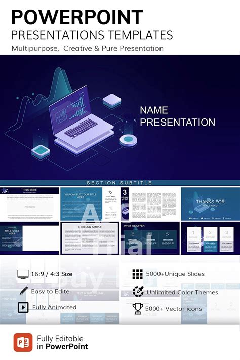 Freeware Software Powerpoint Template
