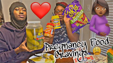 trying my girlfriend pregnant food cravings 😩 youtube