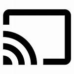 Svg Chromecast Cast Icon Button Wikimedia Commons