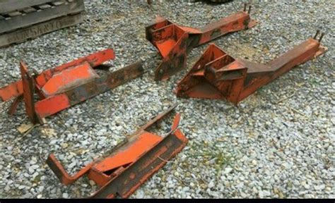 Viewing A Thread Loader Mounting Brackets For Tractor