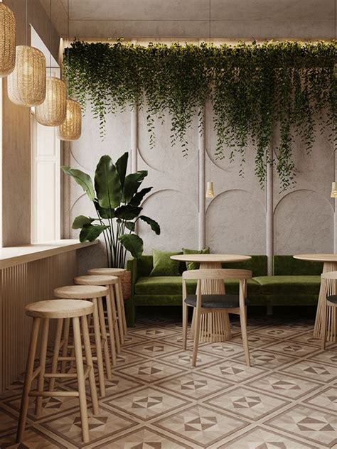 Cafe Matcha On Behance Cafe Shop Design Restaurant Interior Design