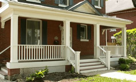 ﻿they also provide privacy, support, and sometimes, visual interest. Different Types of Porch Railings