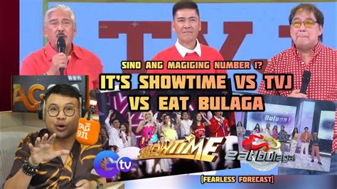 Eat Bulaga Vs It S Showtime Vs Tvj On Tv5 Quick Review Fearless Forecast Youtube